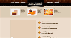 Desktop Screenshot of depaixocolata.com